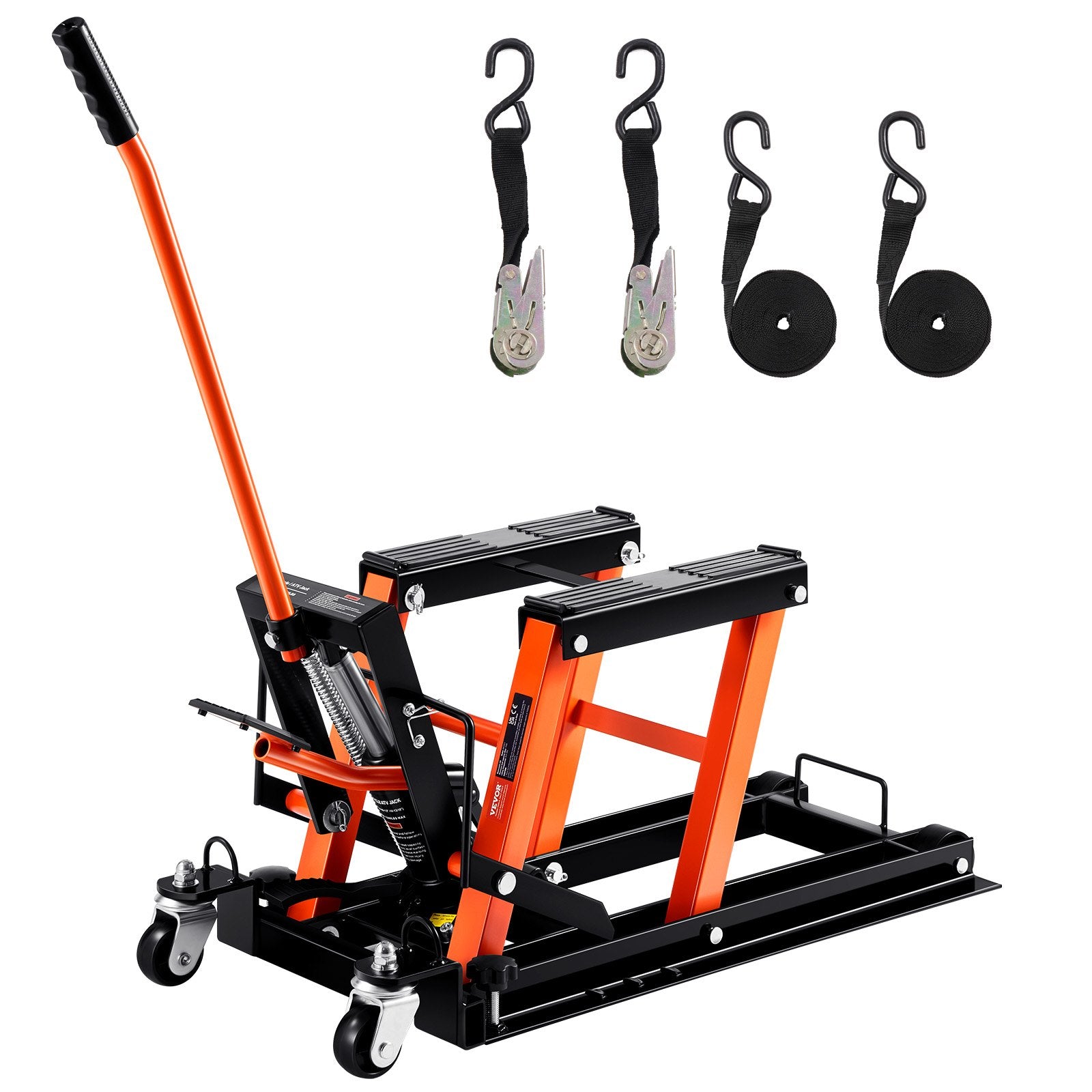 VEVOR Motorcycle Hydraulic Pump Jack 680.4 kg ATV Dirt Bike Stand