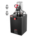 VEVOR 20 L Hydraulic Power Unit, Double Acting Dump Trailer Pump, 22 MPa Max Relief Pressure & 3.4 L/min Flow Rate, DC 12V Hydraulic Pump with Metal Reservoir for Dump Trailer Car Lifting