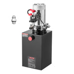 VEVOR 15 L Hydraulic Power Unit, Single Acting Dump Trailer Pump, 22 MPa Max Relief Pressure & 3.4 L/min Flow Rate, DC 12V Hydraulic Pump with Metal Reservoir for Dump Trailer Car Lifting