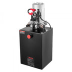VEVOR 20 L Hydraulic Power Unit, Double Acting Dump Trailer Pump, 22 MPa Max Relief Pressure & 3.4 L/min Flow Rate, DC 12V Hydraulic Pump with Metal Reservoir for Dump Trailer Car Lifting
