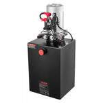 VEVOR 20 L Hydraulic Power Unit, Double Acting Dump Trailer Pump, 22 MPa Max Relief Pressure & 3.4 L/min Flow Rate, DC 12V Hydraulic Pump with Metal Reservoir for Dump Trailer Car Lifting