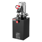 VEVOR 10 L Hydraulic Power Unit, Single Acting Dump Trailer Pump, 22 MPa Max Relief Pressure & 3.4 L/min Flow Rate, DC 12V Hydraulic Pump with Metal Reservoir for Dump Trailer Car Lifting