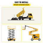 VEVOR 3.8 L Single Acting Hydraulic Pump Dump Trailer Lifting Remote Crane