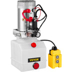 VEVOR 3.8 L Single Acting Hydraulic Pump Dump Trailer Lifting Remote Crane