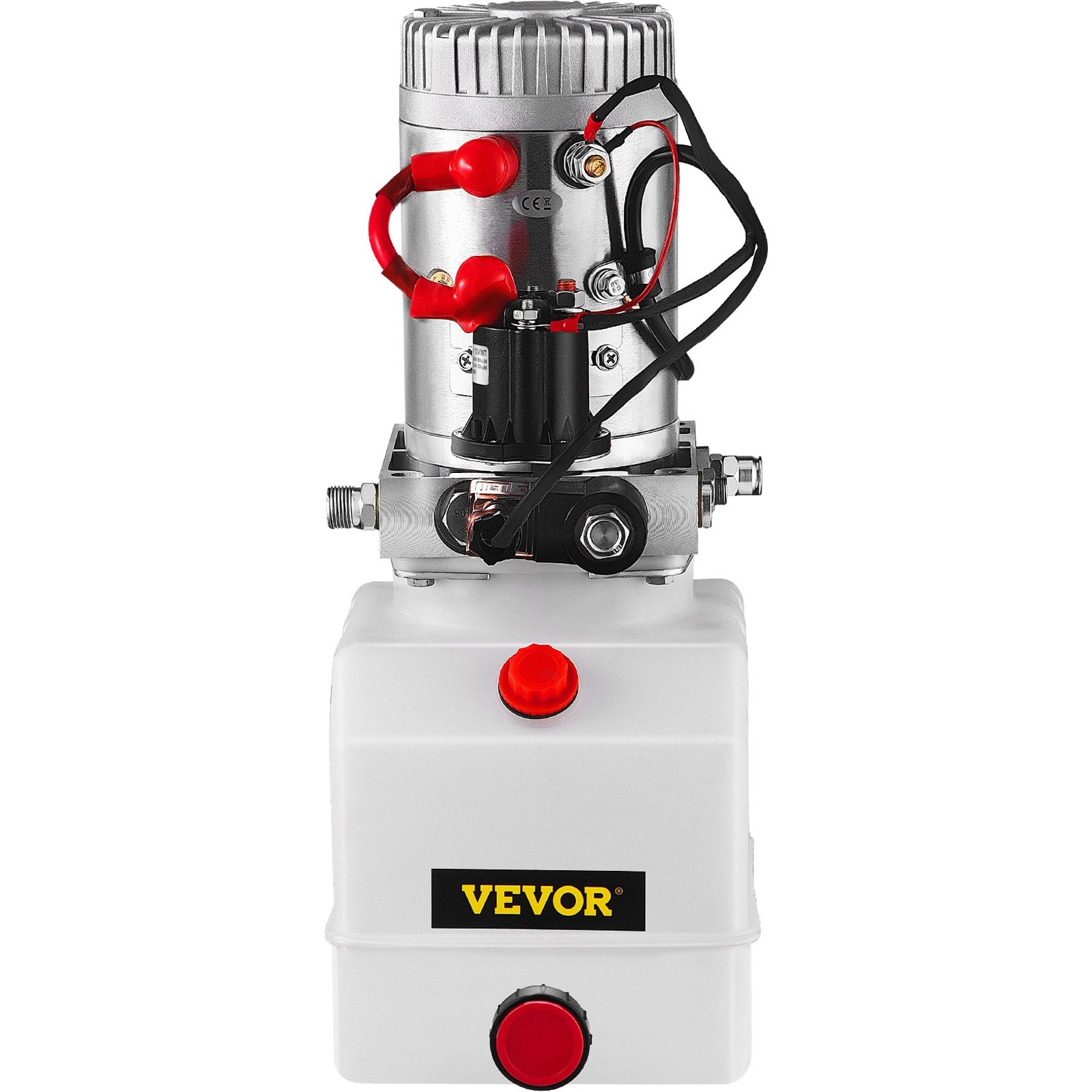 VEVOR 3.8 L Single Acting Hydraulic Pump Dump Trailer Lifting Remote Crane