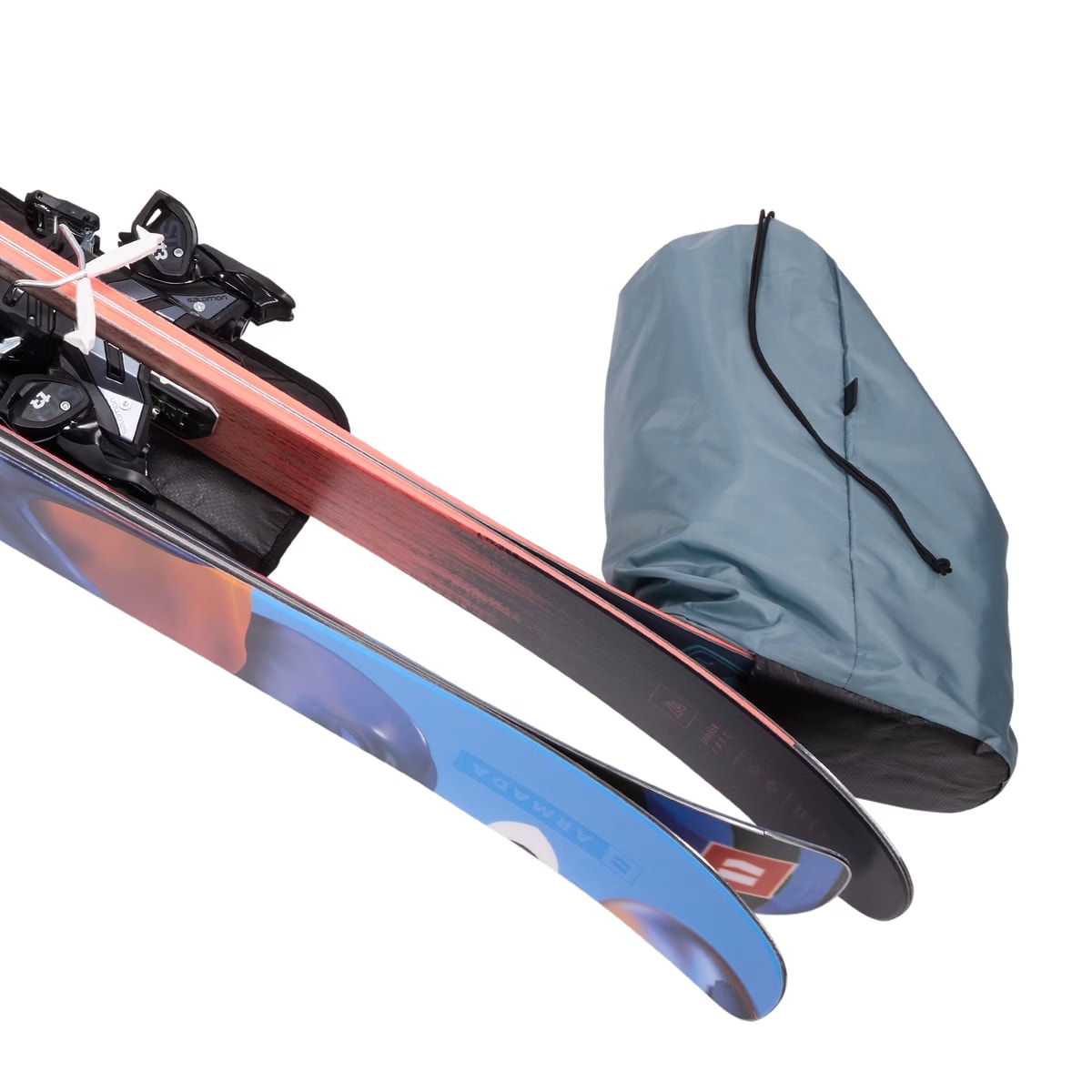 Thule 5170 Roundtrip Rolling Ski Bag 175cm Black