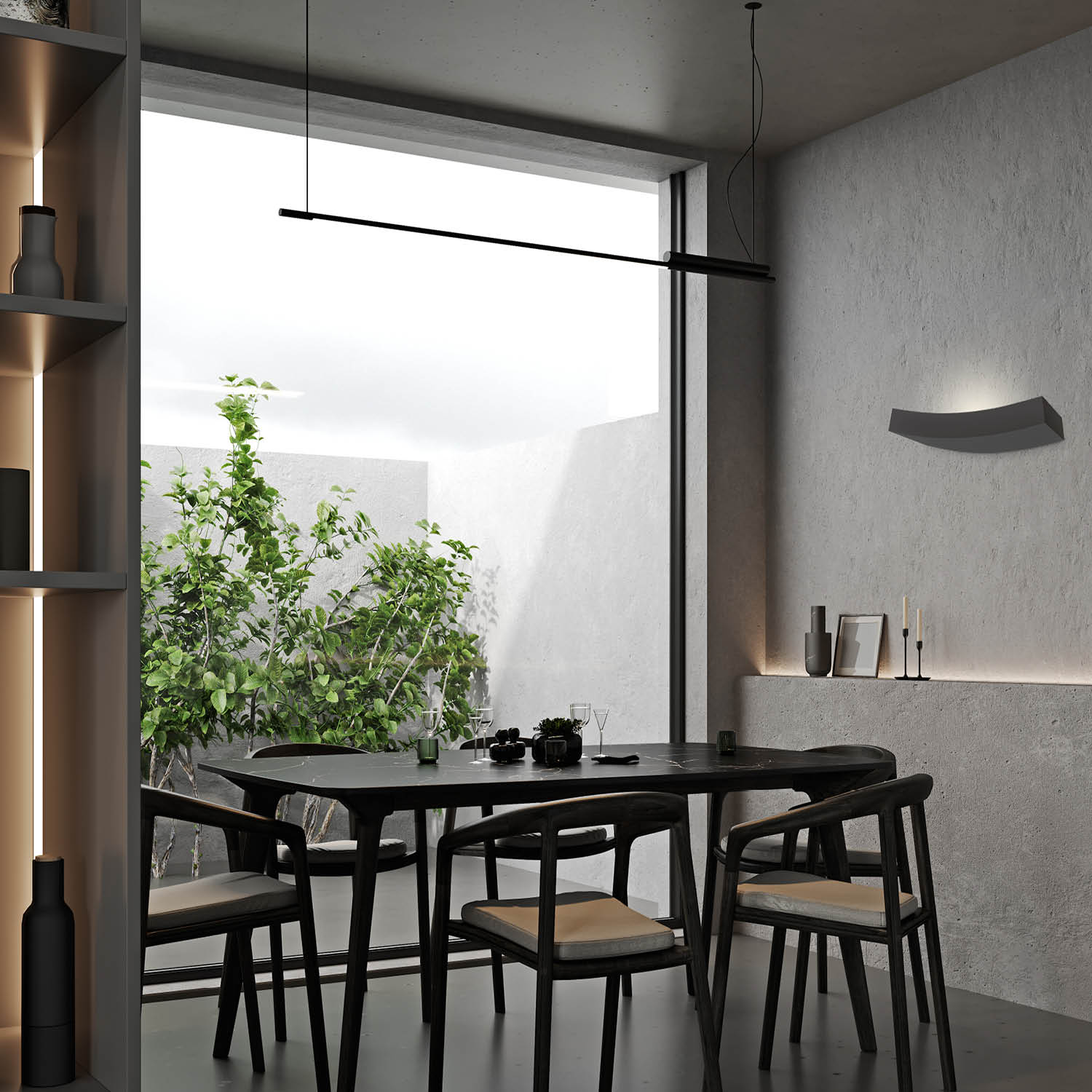 Wall lamp GRANDE 1xR7s Art of Light