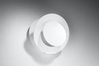 Wall lamp NAZARIA CIRCLE white