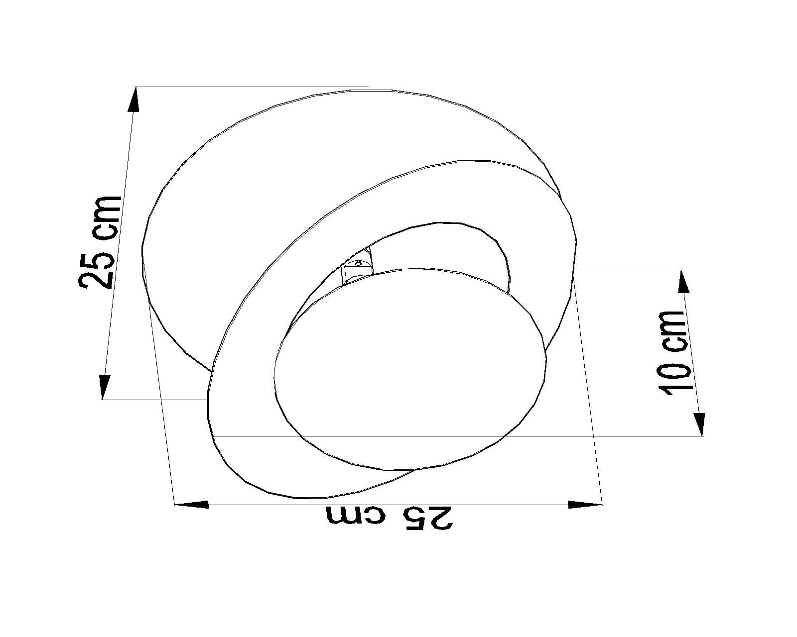 Wall lamp NAZARIA CIRCLE white