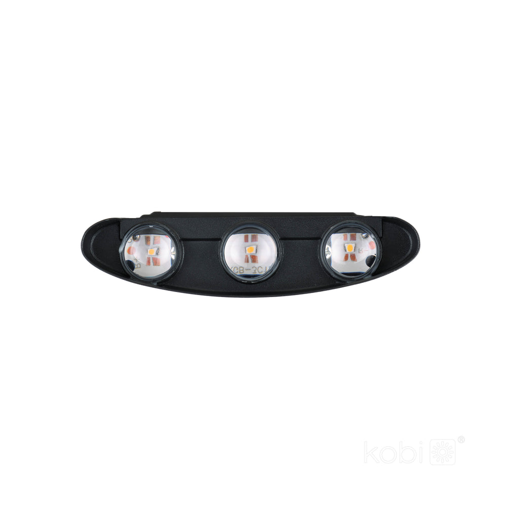 Garden wall lamp LED LUMEPRA 6W 3000K IP65 black Kobi
