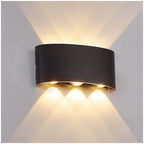 Garden wall lamp LED LUMEPRA 6W 3000K IP65 black Kobi