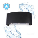 Garden wall lamp LED LUMEPRA 6W 3000K IP65 black Kobi
