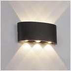 Garden wall lamp LED LUMEPRA 6W 4000K IP65 black Kobi