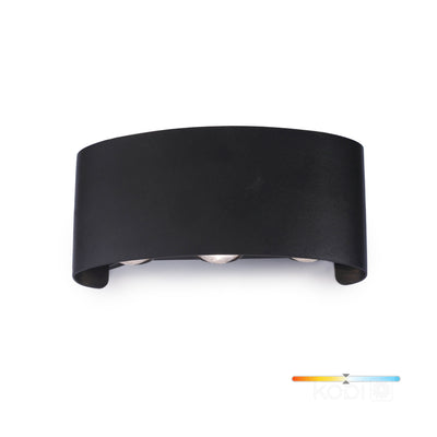 Garden wall lamp LED LUMEPRA 6W 4000K IP65 black Kobi