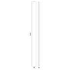 Garden wall lamp LED MIRANA 25W 120cm 4000K IP44 black Kobi
