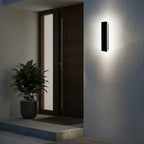 Garden wall lamp LED MIRANA 8W 30cm 4000K IP44 black Kobi
