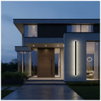 Garden wall lamp LED MIRANA S 25W 120cm 4000K IP44 black Kobi