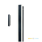 Garden wall lamp LED MIRANA S 8W 30cm 4000K IP44 black Kobi