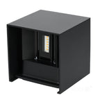 Garden wall lamp LED QUERK 2x3W 3000K IP54 black LED2B