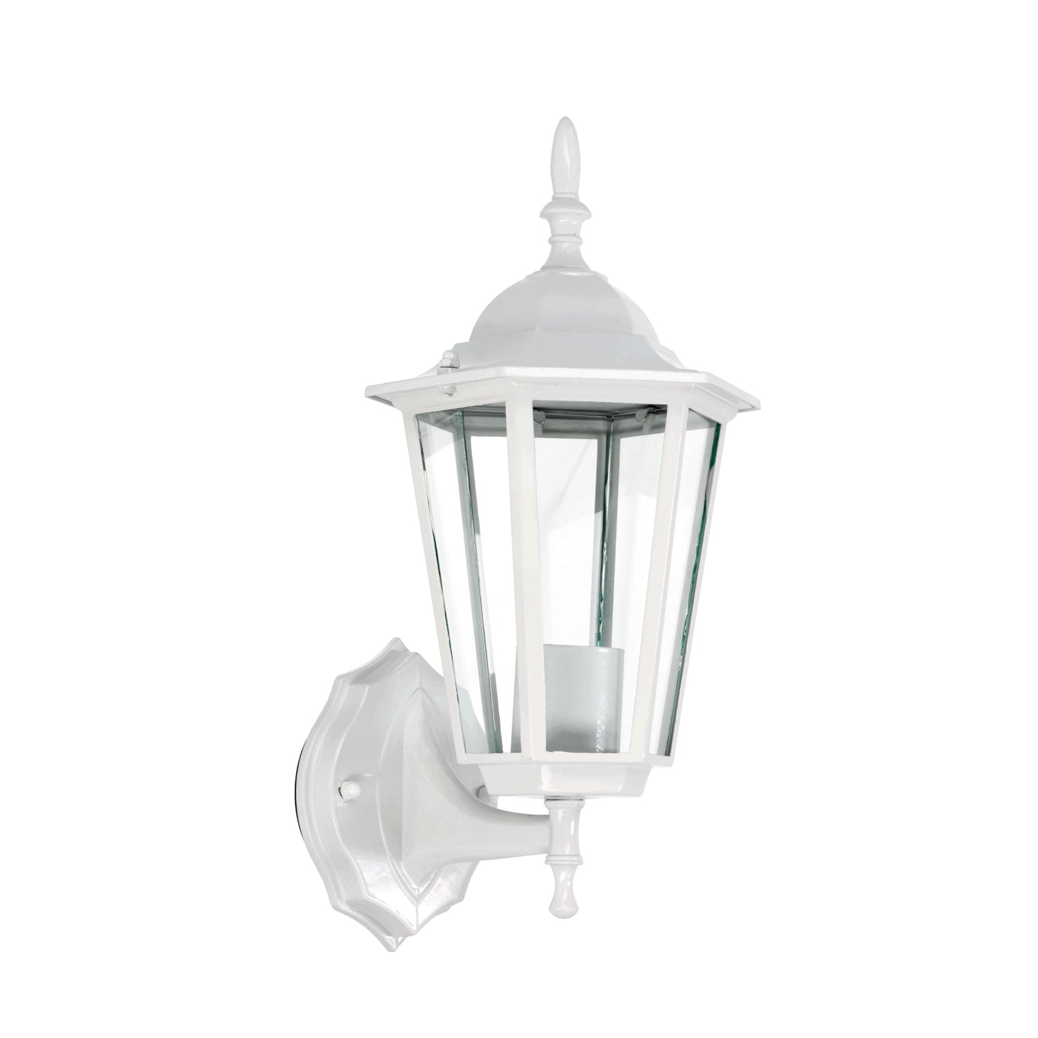 Garden wall lamp LO4101 1xE27 IP54 white Kobi