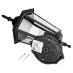 Garden wall lamp LO4101 1xE27 IP54 black Kobi