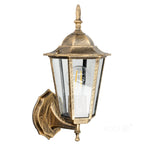 Garden wall lamp LO4101 1xE27 IP54 gold Kobi
