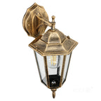 Garden wall lamp LO4102 1xE27 IP54 gold Kobi