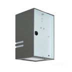 Garden wall lamp QUAZAR 11 1xGU10 IP44 grey Kobi