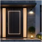 Garden wall lamp QUAZAR 11 1xGU10 IP44 grey Kobi