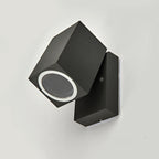Garden wall lamp QUAZAR 15 1xGU10 IP44 black Kobi