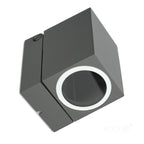 Garden wall lamp QUAZAR 15 1xGU10 IP44 grey Kobi