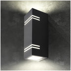 Garden lamp QUAZAR 7 2xGU10 IP44 black Kobi