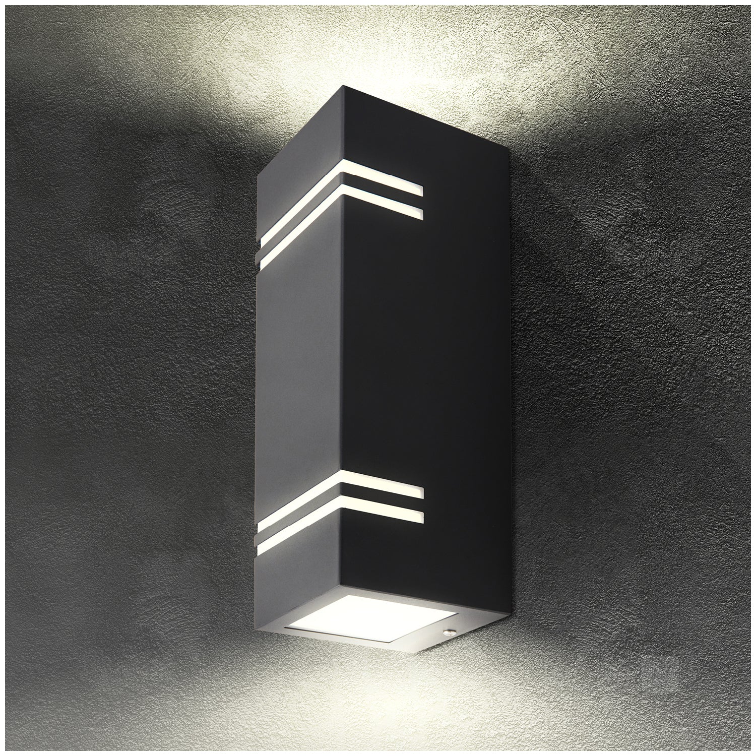 Garden lamp QUAZAR 7 2xGU10 IP44 black Kobi