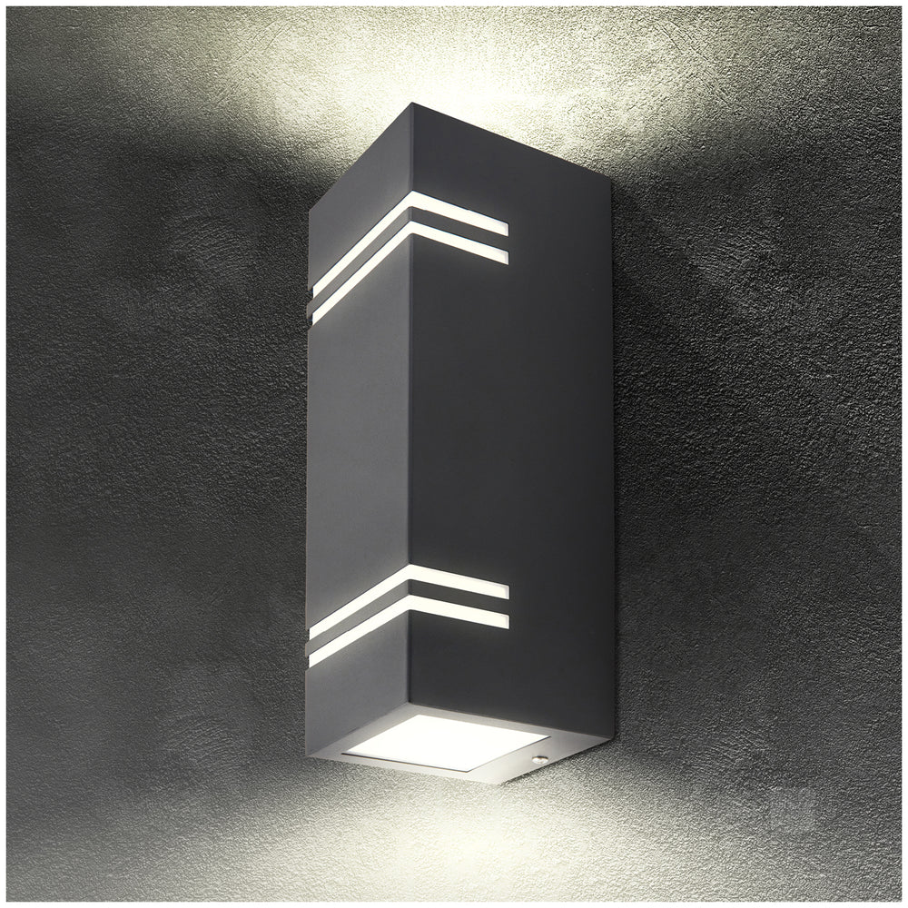 Garden lamp QUAZAR 7 2xGU10 IP44 grey Kobi