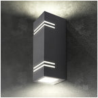 Garden lamp QUAZAR 7 2xGU10 IP44 grey Kobi