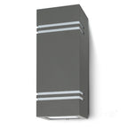 Garden lamp QUAZAR 7 2xGU10 IP44 grey Kobi
