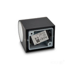 Garden wall lamp QUAZAR 8 1xGU10 IP44 black Kobi