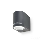 Garden wall lamp QUAZAR 8 1xGU10 IP44 grey Kobi