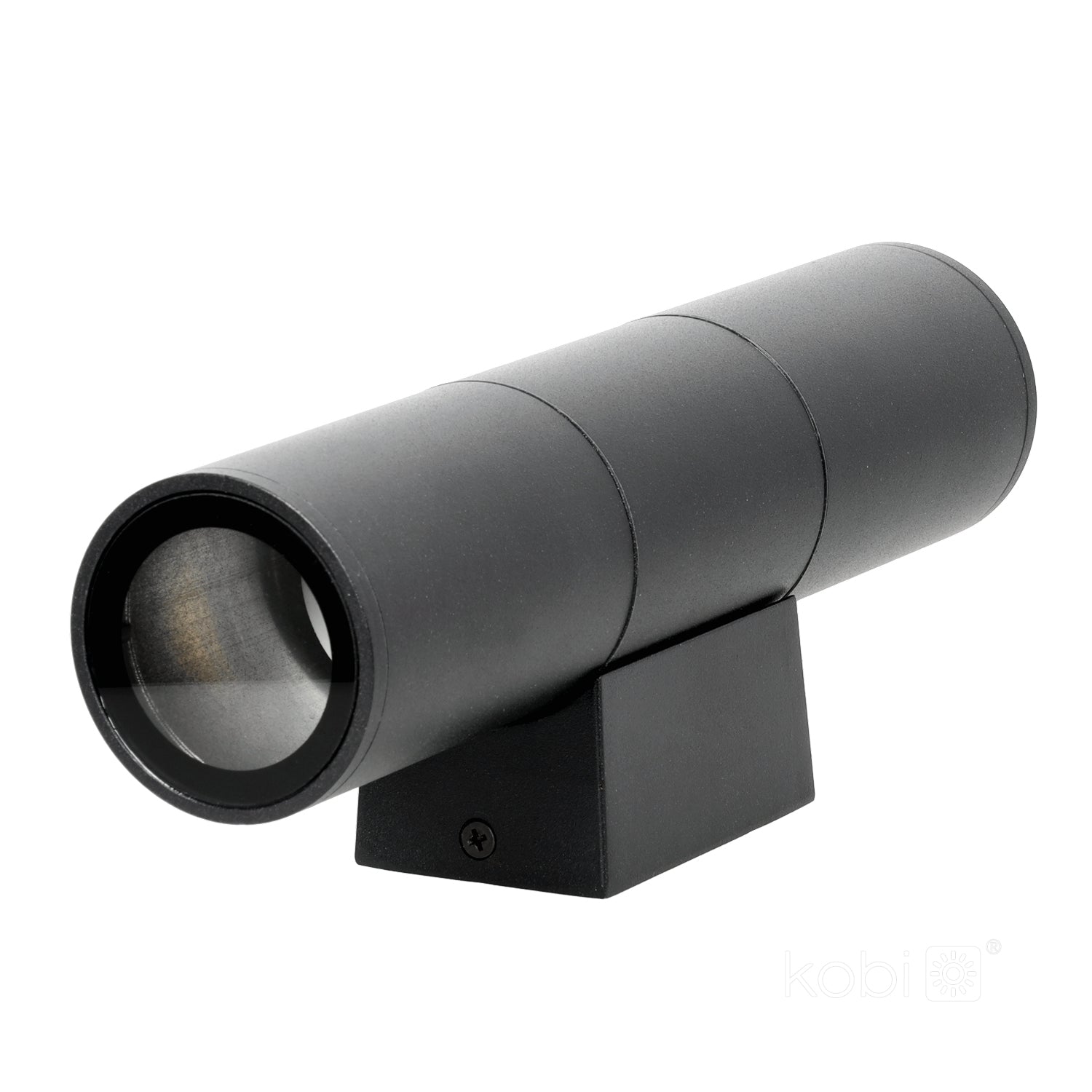Garden wall lamp QUERK 3 2xGU10 IP54 black LED2B