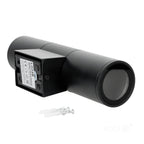 Garden wall lamp QUERK 3 2xGU10 IP54 black LED2B