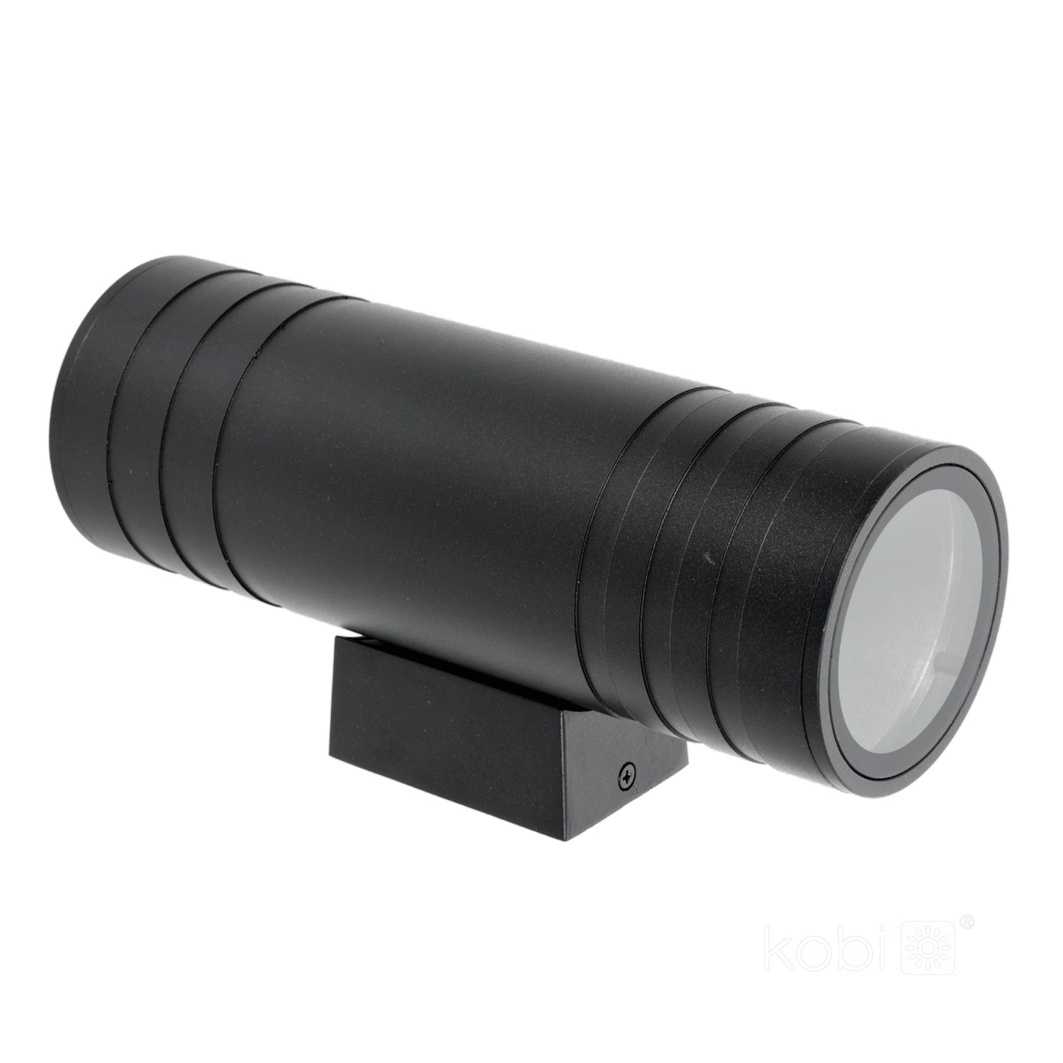 Garden wall lamp QUERK 5 2xGU10 IP54 black LED2B