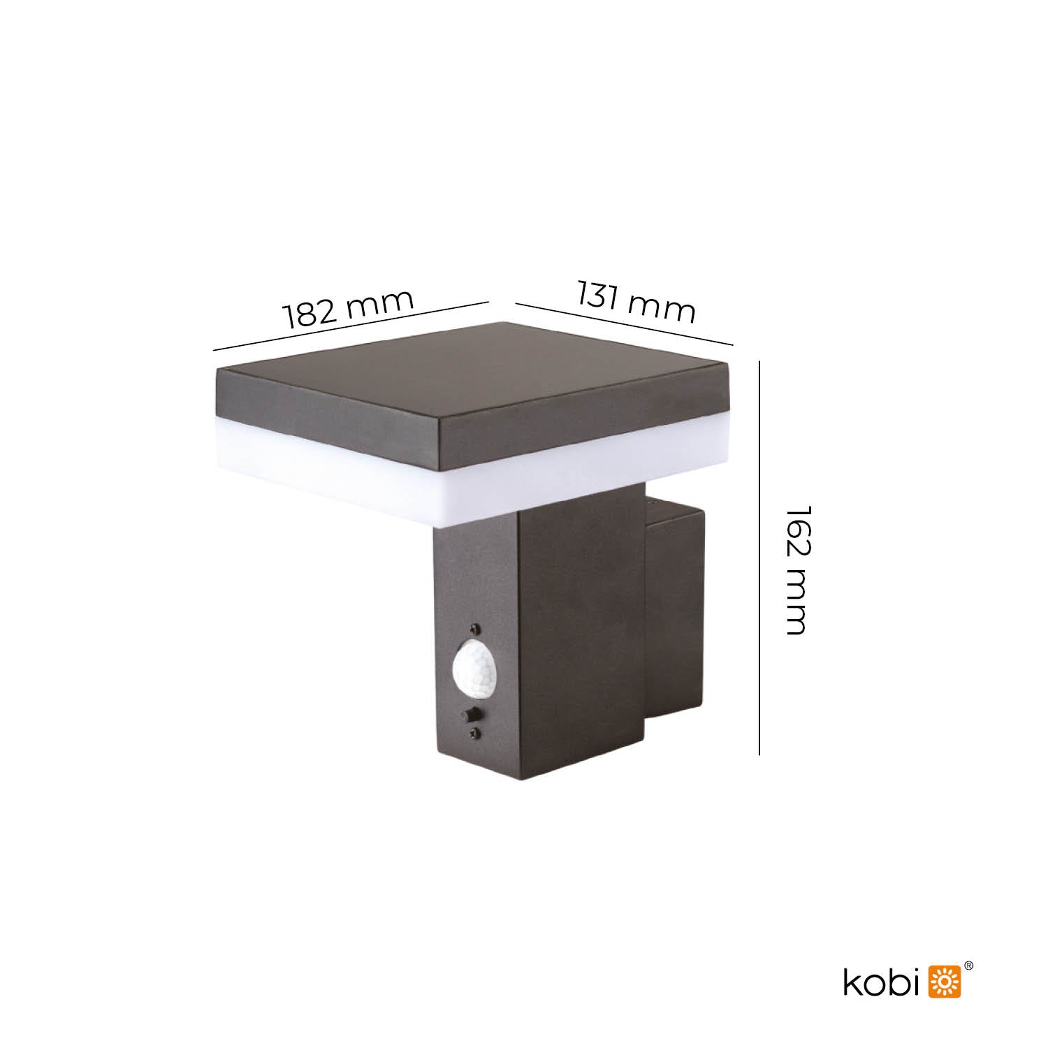 Garden wall lamp SOLARIS 2 5,5W 4000K IP44 Kobi