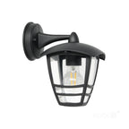 Garden wall lamp TEVIO KD 1xE27 IP54 black LED2B