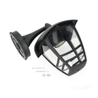 Garden wall lamp TEVIO KD 1xE27 IP54 black LED2B
