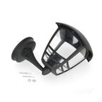 Garden wall lamp TEVIO KG 1xE27 IP54 black LED2B