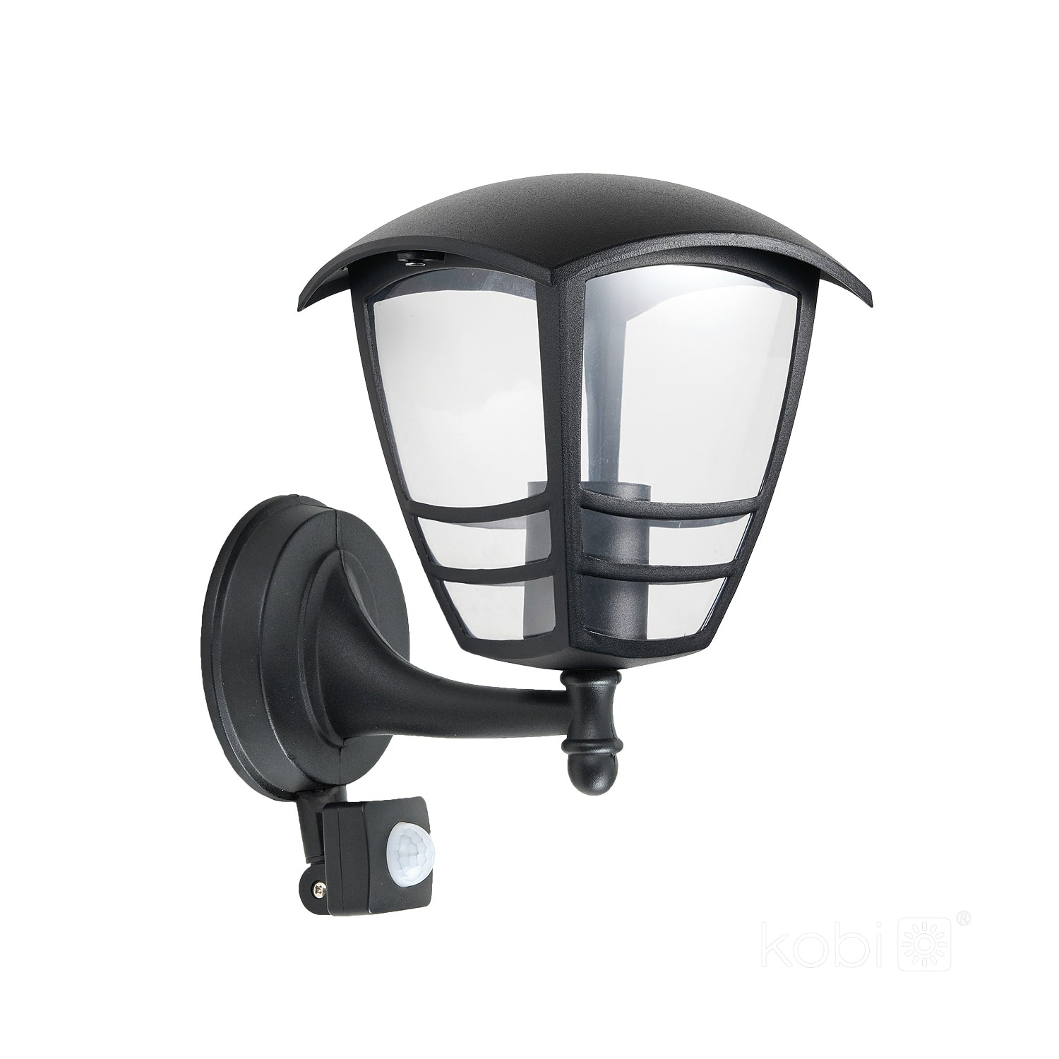 Garden wall lamp TEVIO KG 1xE27 LX IP54 black LED2B
