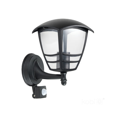 Garden wall lamp TEVIO KG 1xE27 LX IP54 black LED2B