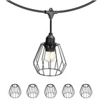 Lampshade for CRETE LS D1 black 5 pcs Kobi Design