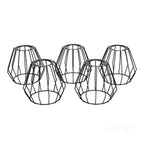 Lampshade for CRETE LS D1 black 5 pcs Kobi Design
