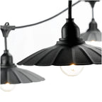 Lampshade for CRETE LS M1 black 5 pcs Kobi Design